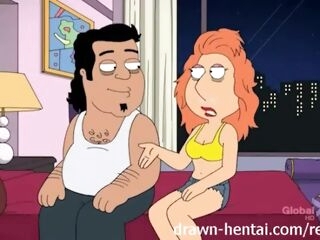 Family Fellow Anime porn - Threesome with Lois