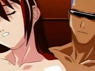 Three way pound in sexy manga porn vid