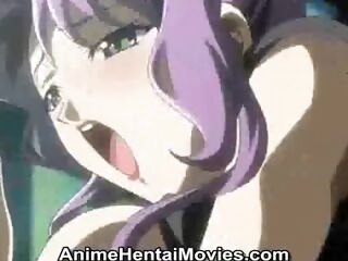 Supah anime girl fucked by the anus