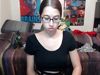 slut alexxxcoal fingerblasting herself on live webcam  - 6cam.biz